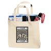 Budget Calico Bags with Gusset (Short Handle) Thumbnail