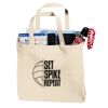 Budget Calico Bags with Gusset (Short Handle) Thumbnail
