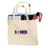 Budget Calico Bags with Gusset (Short Handle) Thumbnail