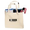 Budget Calico Bags with Gusset (Short Handle) Thumbnail