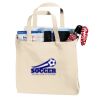 Budget Calico Bags with Gusset (Short Handle) Thumbnail