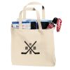 Budget Calico Bags with Gusset (Short Handle) Thumbnail