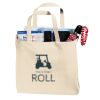 Budget Calico Bags with Gusset (Short Handle) Thumbnail